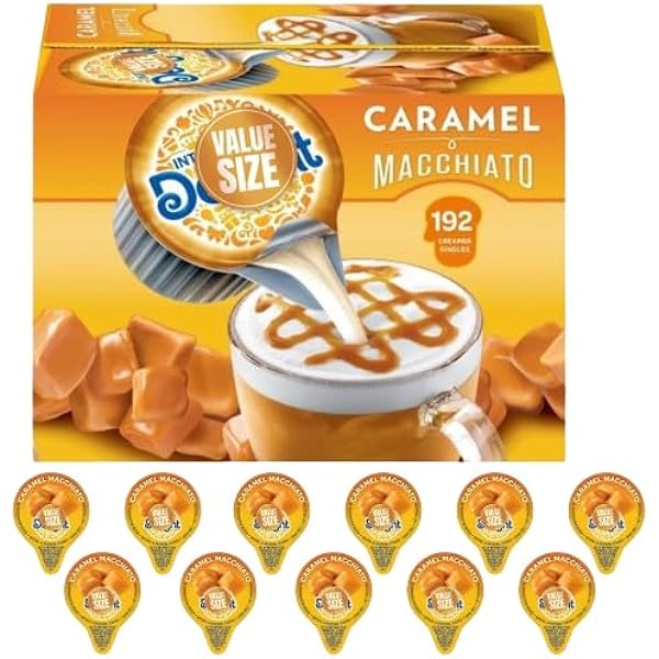 Amazon.com: Coffee Creamer Single Caramel Macchiato, Creamer